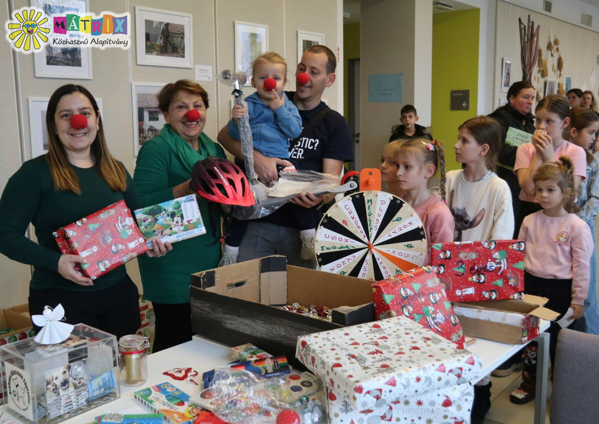 Bohócdoktorok a Gyermekkarácsonyon