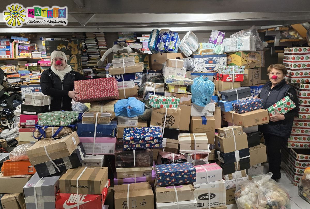 Bohócdoktorok cipősdoboz hadműveletben