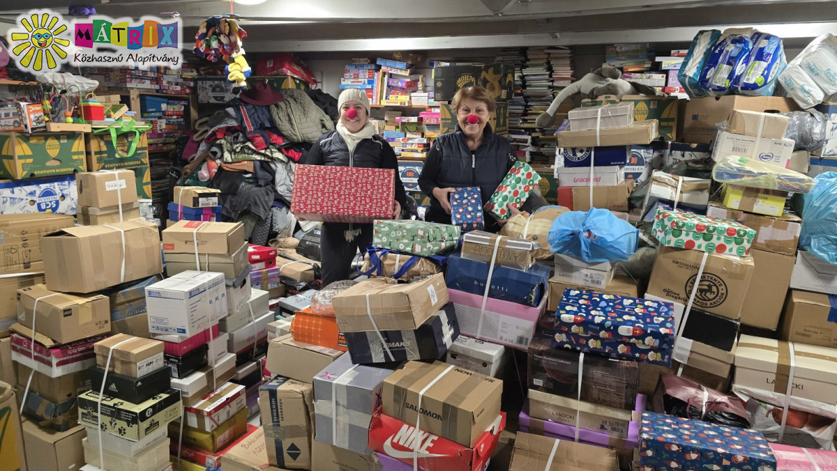 Bohócdoktorok cipősdoboz hadműveletben