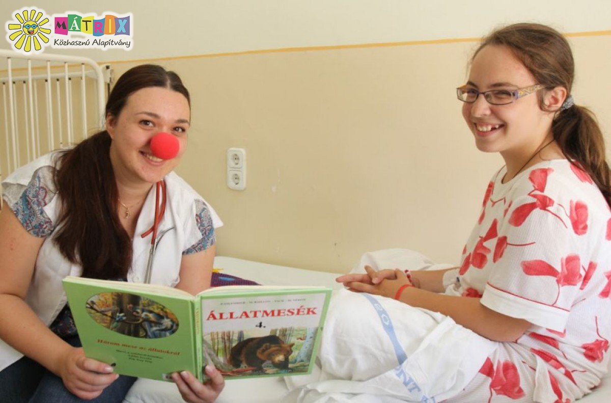 Bohócdoktorok: piros orr, jókedv, segítő adományok