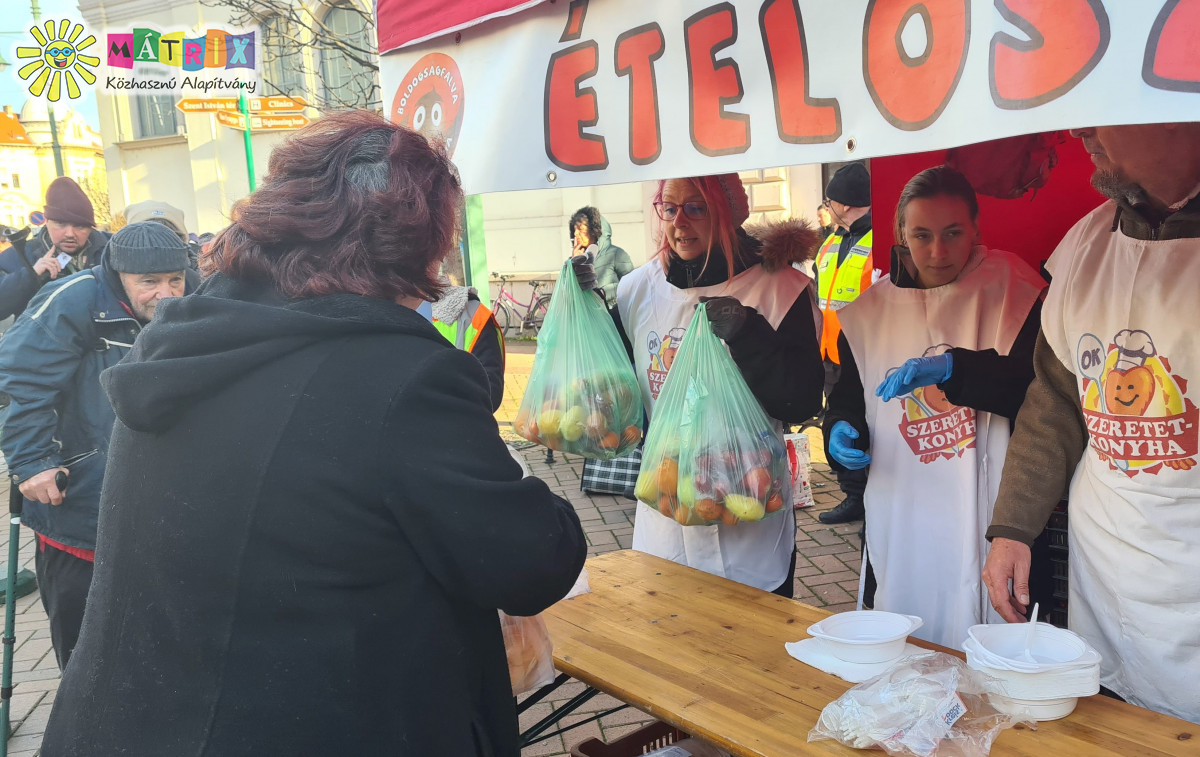 Melegétel osztást támogattunk