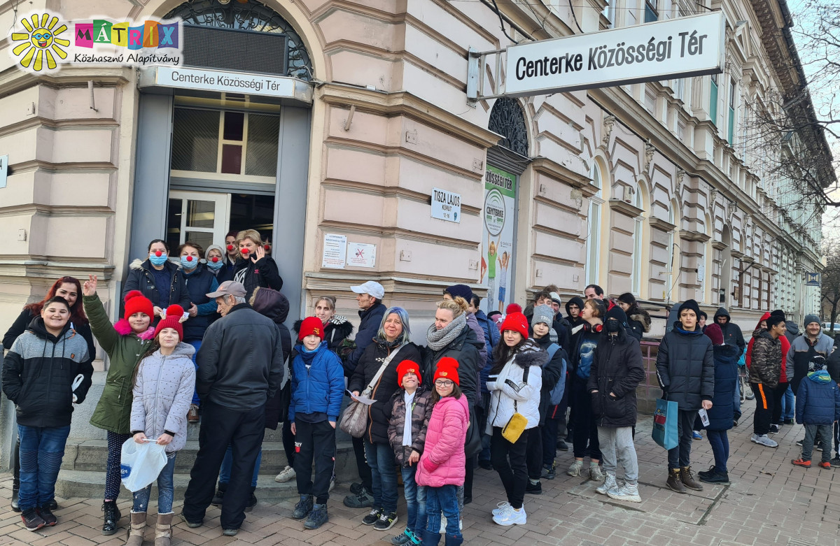 Bohócdoktor adomány, Centerke Közösségi Tér