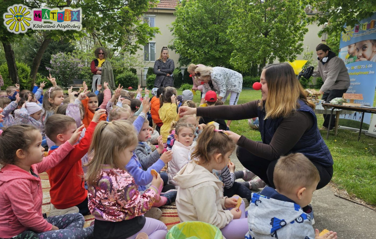 Bohócdoktorok támogatása - gyermekek