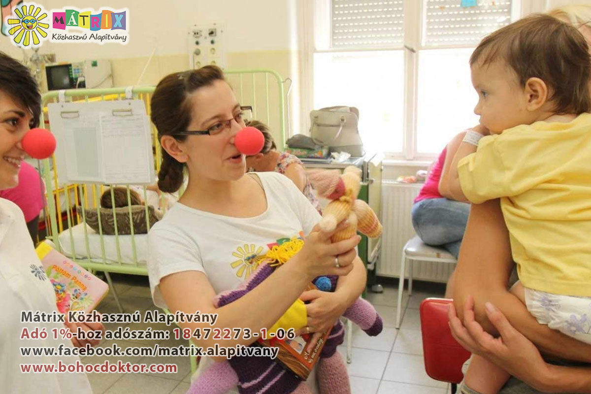 Bohócdoktorok Adó 1% Felajánlás